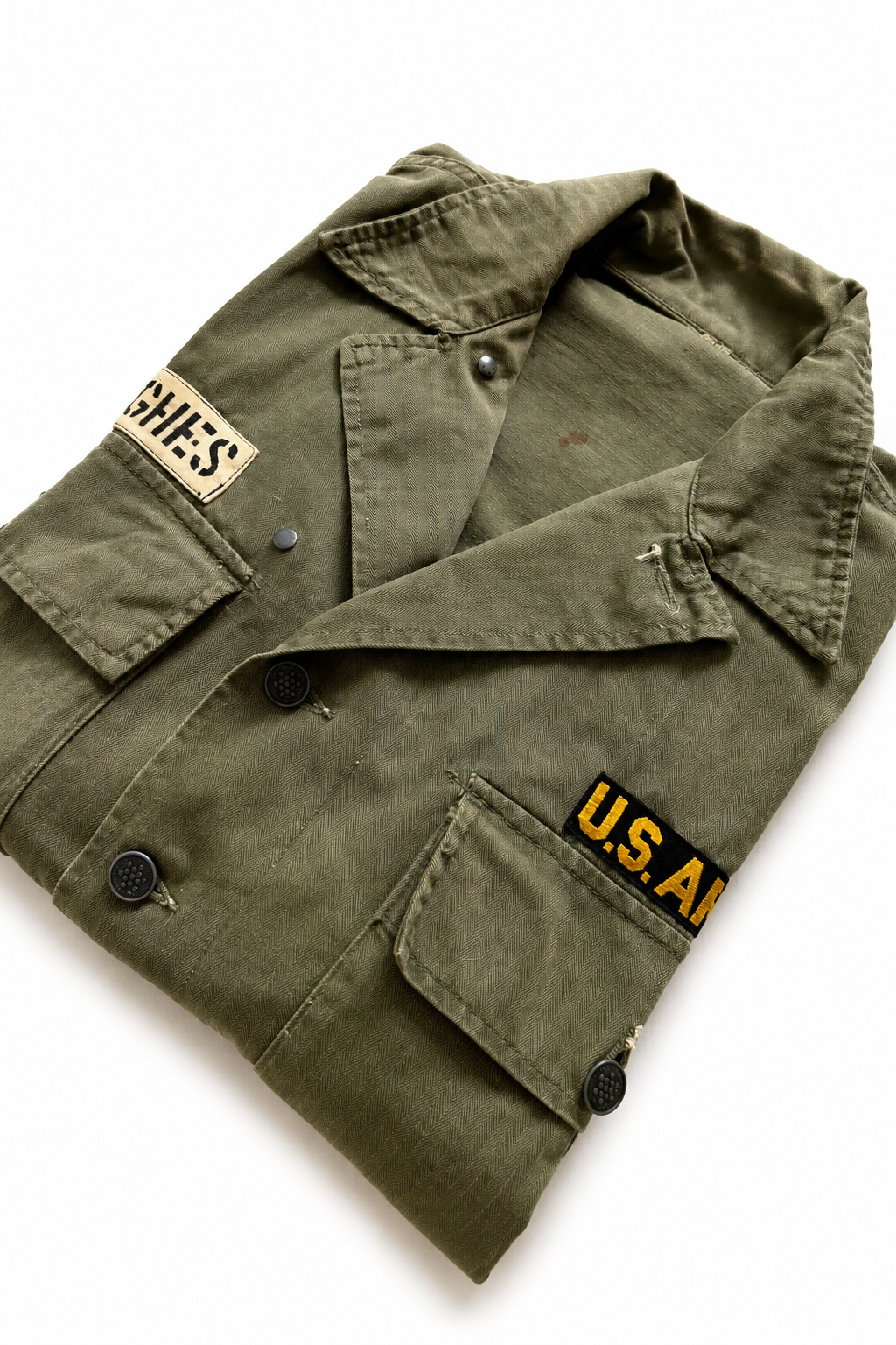 40's WW2 미군 M-43 HBT 셔츠 MOD. 38R(100) | 브랜드 중고거래 플랫폼